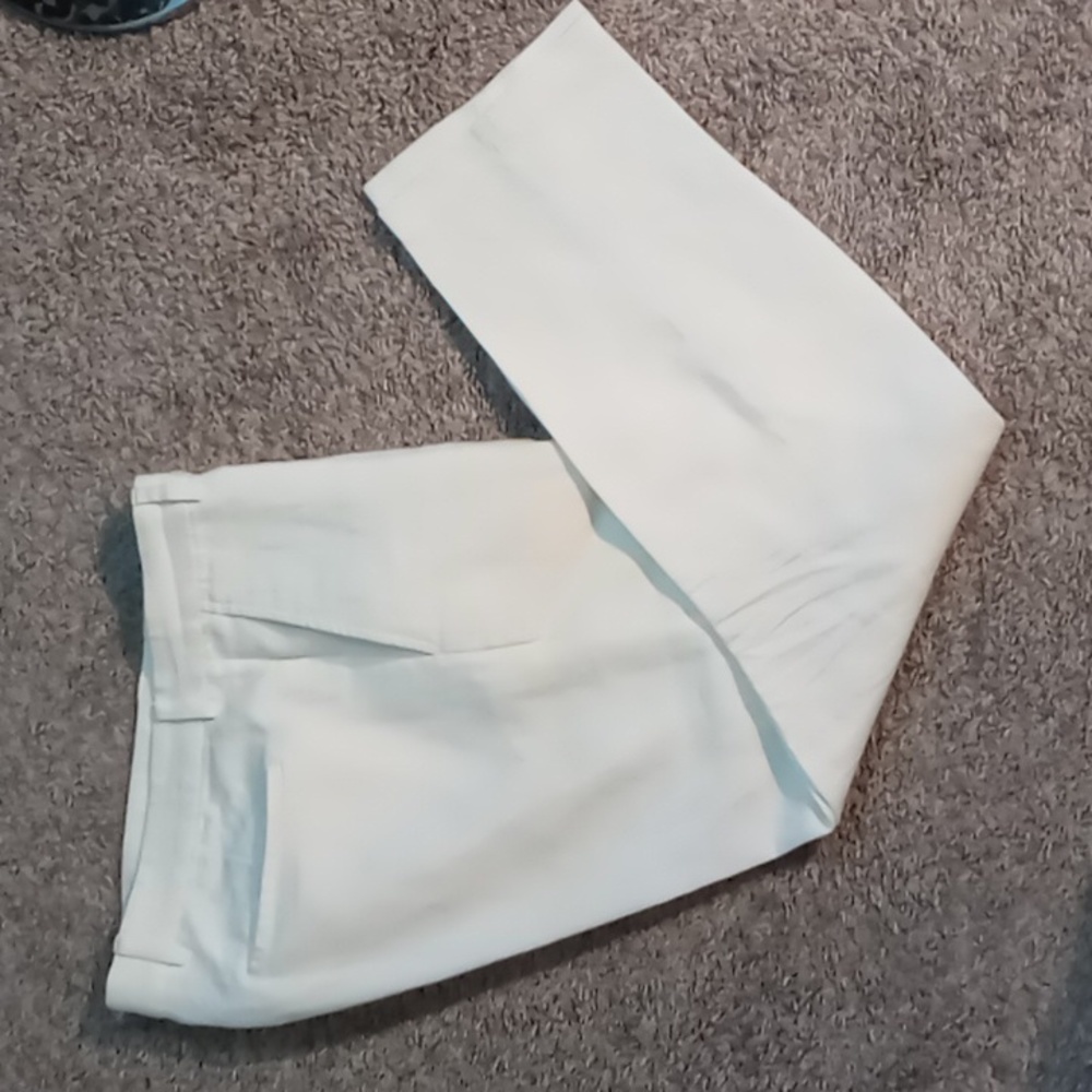 Dries Van Noten White Men's Dress Pants